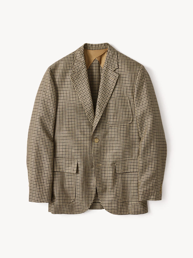Brown / Natural Gun Club Graduate Jacket