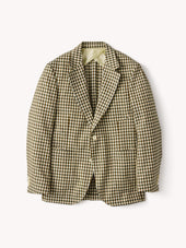 Fawn Gingham Hollywood Jacket