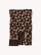 Erik's Stamp Italian Silk Scarf