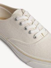 Seeded Natural Herringbone Moonstar Deck Shoe