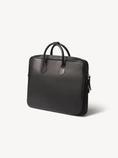 Black Italian Leather Dispatch Bag