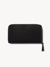 Black Italian Leather Passporter