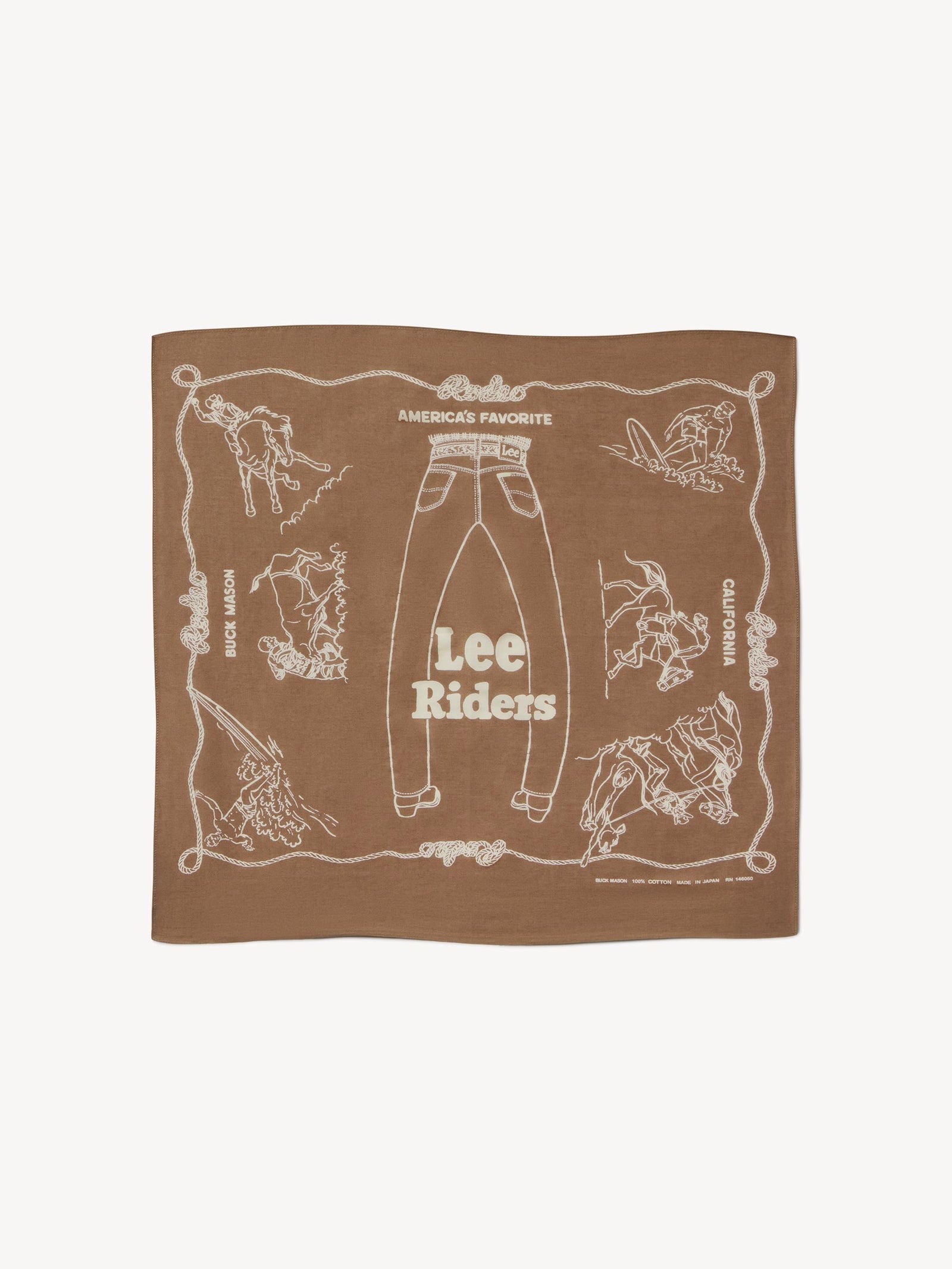 Lee X Buck Mason Cotton Rider S Bandana
