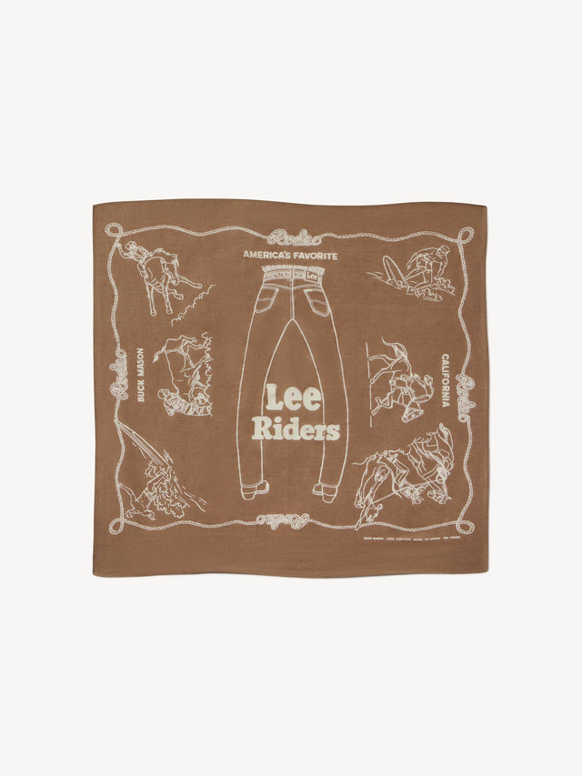 Mocha Lee X Buck Mason Cotton Rider's Bandana