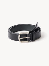 Black Semi-Fancy American Dress Belt