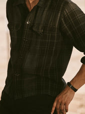 Plaid Blanket Flannel Field Jacket
