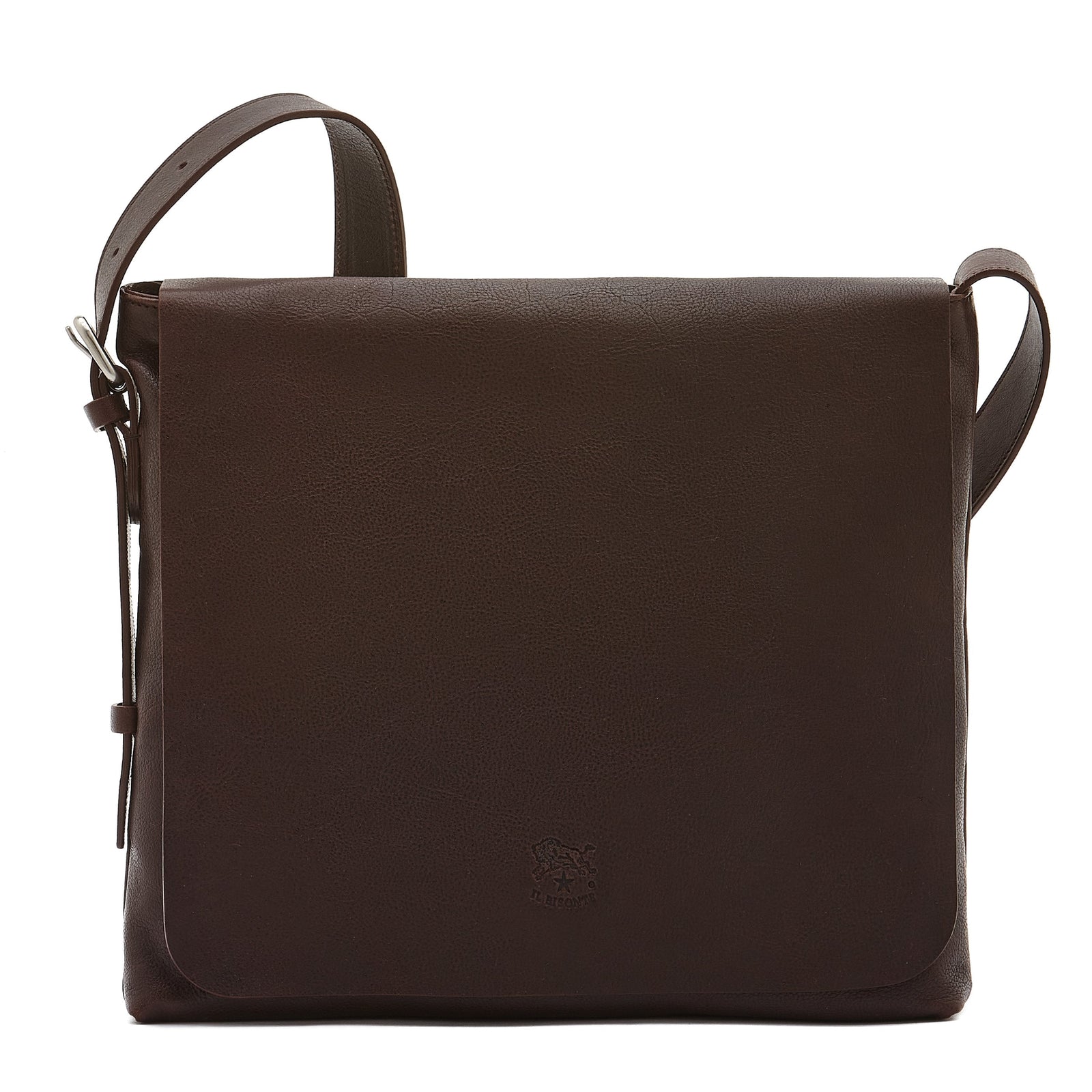 Brolio Messenger Da Uomo In Pelle Invecchiata Colore Caff