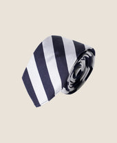 UNTIPPED NARROW TIE REGIMENTAL STRIPE