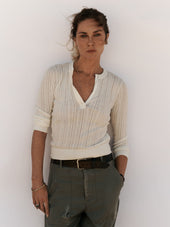 Keepsake Pointelle Henley