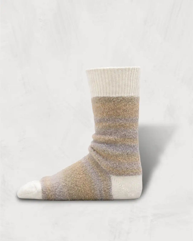 Alpaca Ombre Boucle Socks