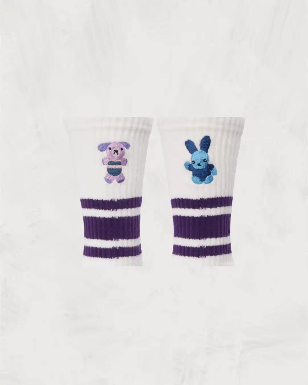 Skater Socks Embroidery Stuffed Animal