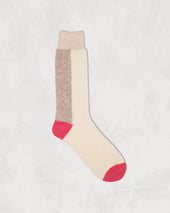 Alpaca Boucle Socks | Multi Color