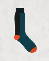 Alpaca Boucle Socks Multi Color