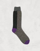 Alpaca Boucle Socks Multi Color