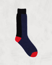 Alpaca Boucle Socks Multi Color