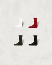 Pile Socks Embroidery Secret