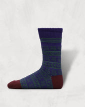Jacquard Socks Clover