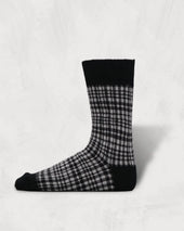 Jacquard Socks Plaid