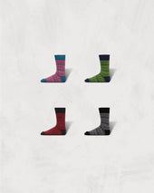 Jacquard Socks Plaid