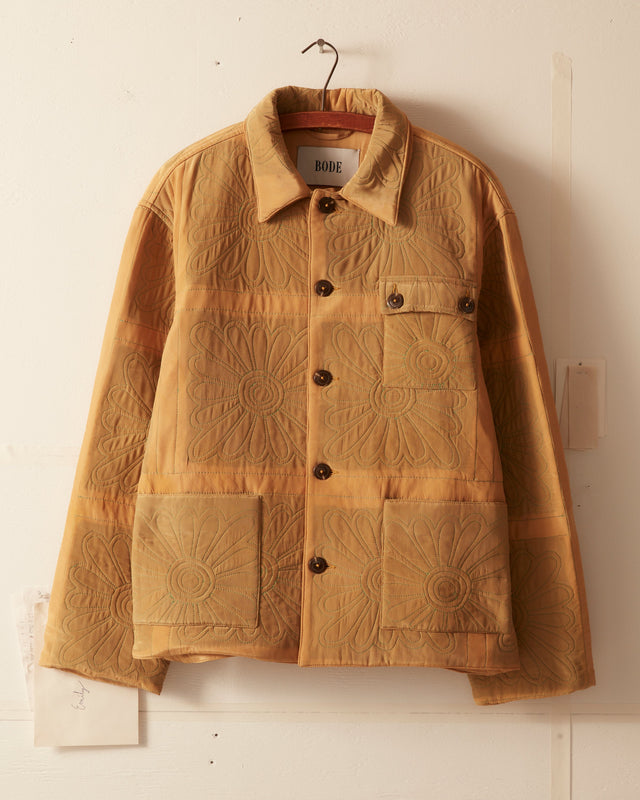 Botanic Shadow Quilt Jacket