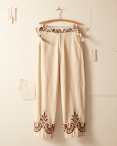 Embroidered Carnival Trousers