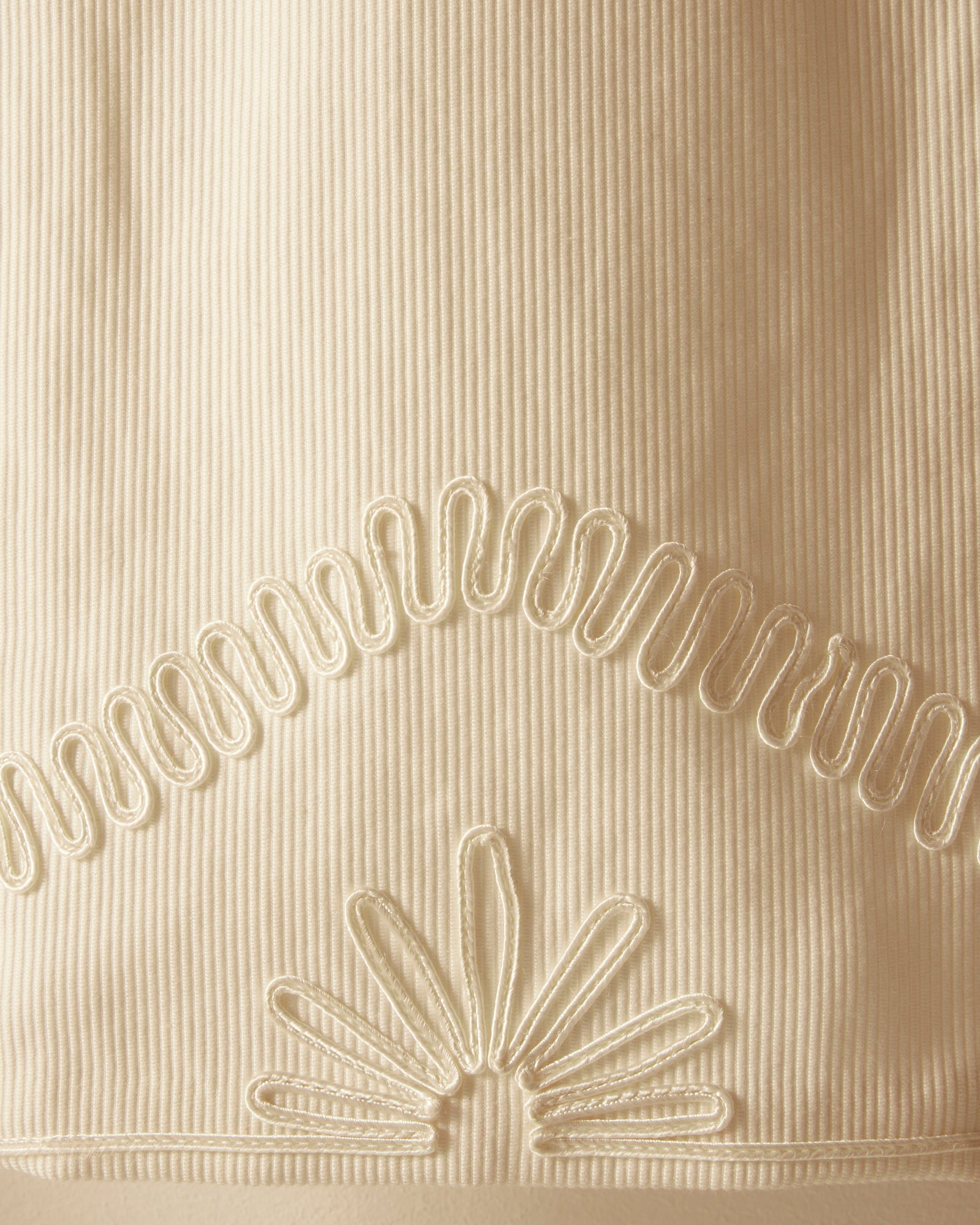 Floral Cording Trousers