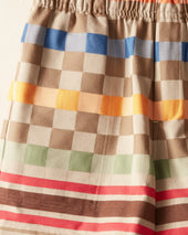 Picnic Plaid Rugby Short