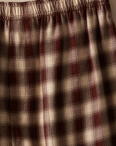 Shadow Plaid Rugby Shorts