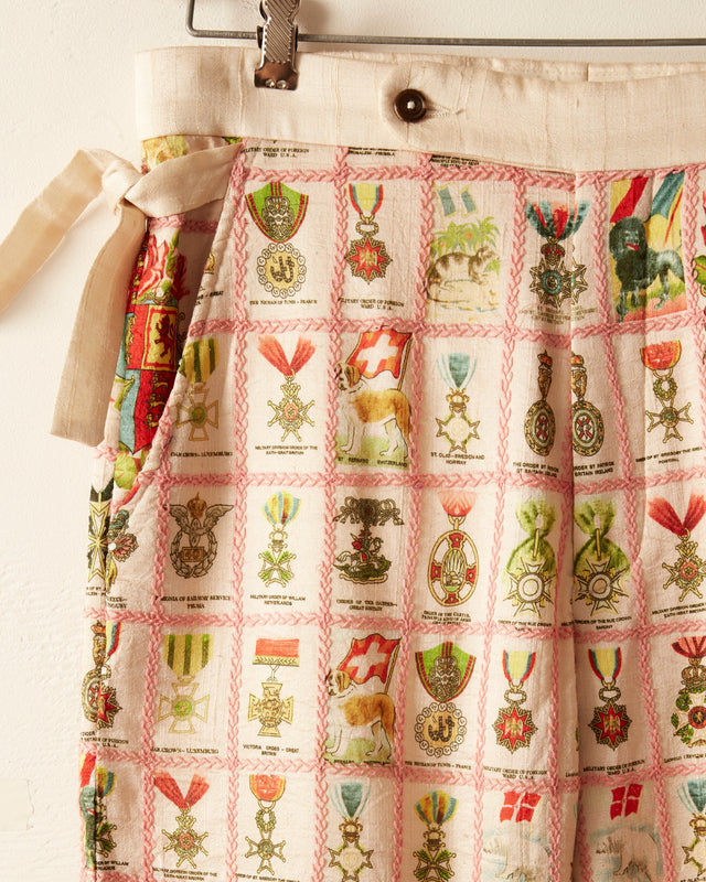 Tobacco Signet Quilt Trousers