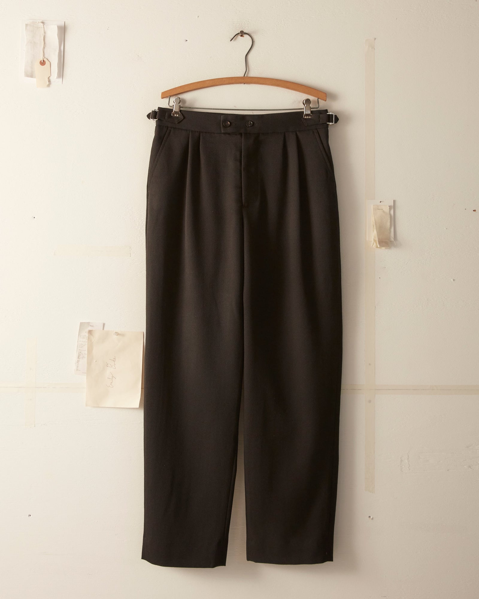 Twill Double Button Trousers