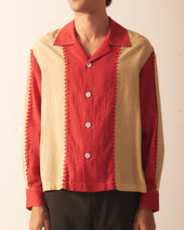 Bunting Stripe Long Sleeve Shirt