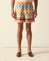 Picnic Plaid Rugby Short