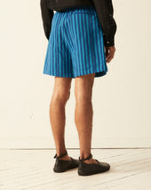 River Stripe Rugby Shorts