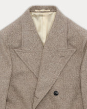 Bogart Cappotto Doppiopetto In Herringbone Di Lana