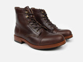 The MATLOCK Service Boot - Horween Dark Brown Leather