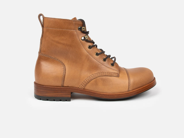 The MATLOCK Service Boot - Horween Natural Leather