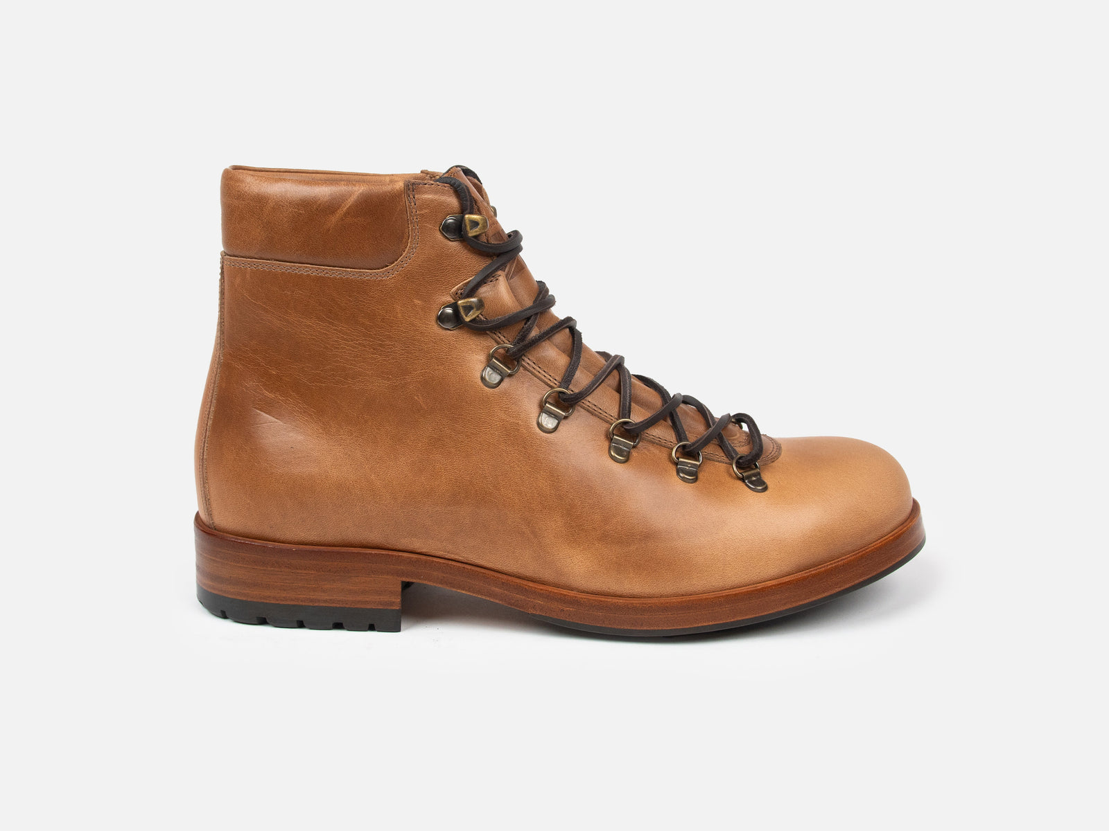 The HAROLD Hiking Boot - Horween Natural Leather