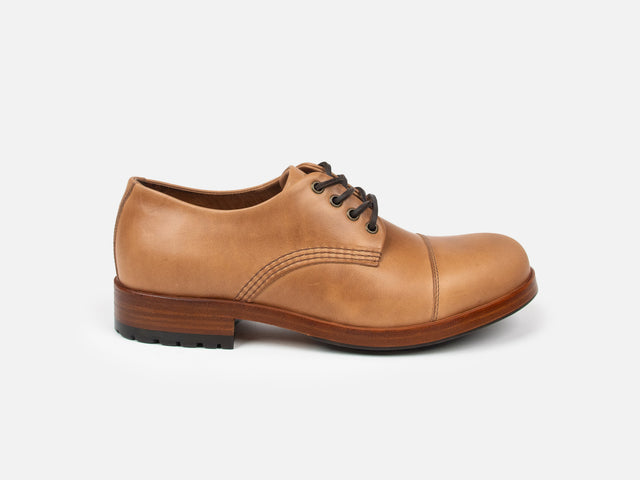 The CASTLETON Shoe - Horween Naturtal Leather