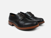 The CASTLETON Shoe - Horween Black Leather
