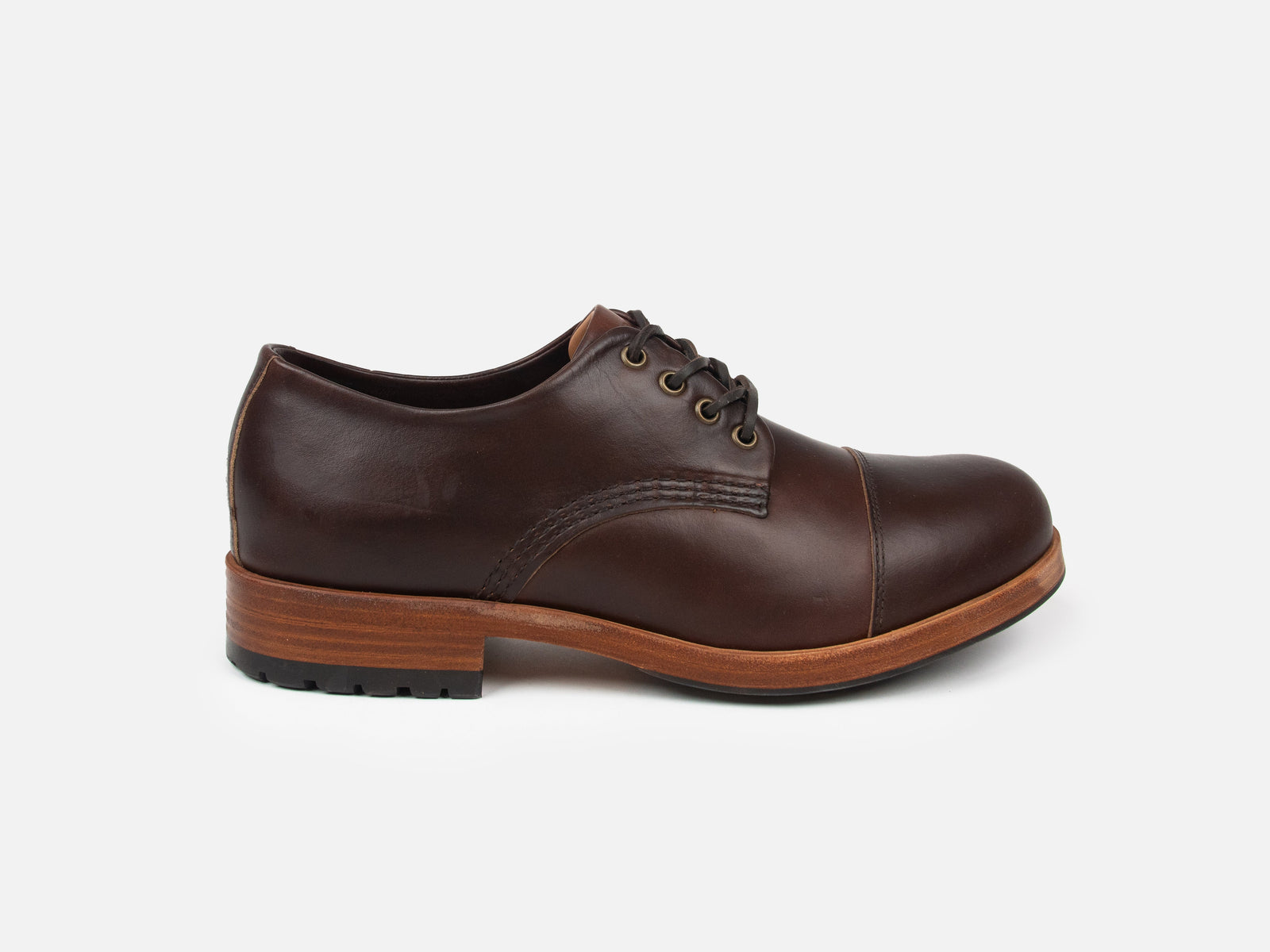The CASTLETON Shoe - Horween Dark Brown Leather