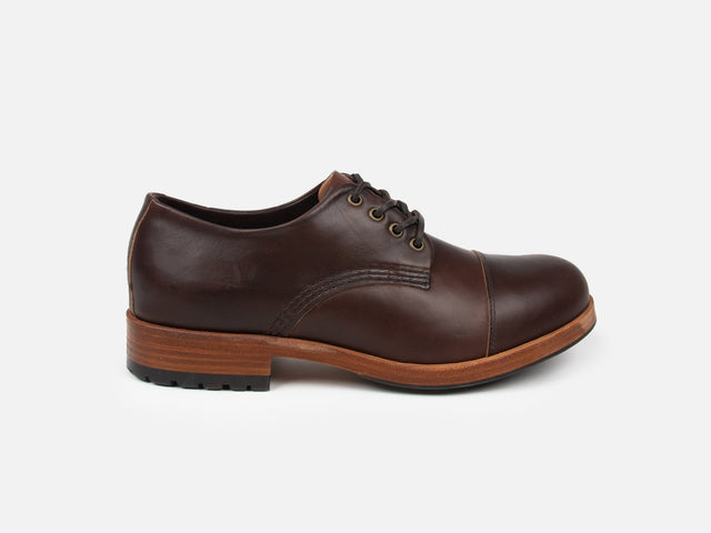 The CASTLETON Shoe - Horween Dark Brown Leather