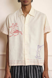Sailing Embroidered Shirt