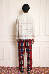 Floral Embroidered Shirt