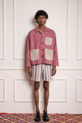 Pink Wool Jacket