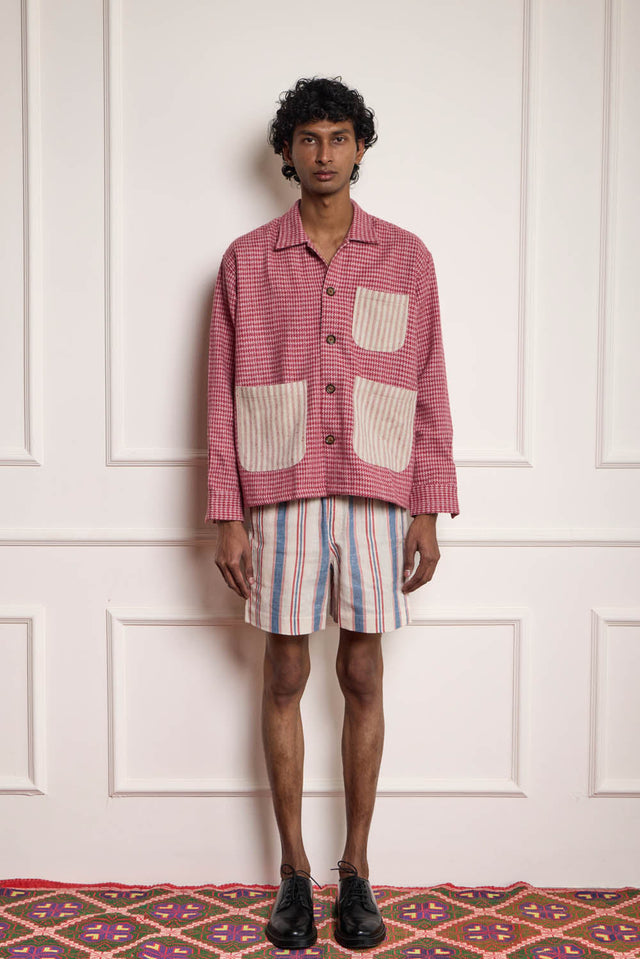 Pink Wool Jacket