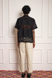 Lace Patchwork Shirt