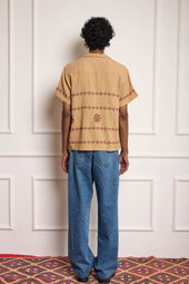 Cross Stitch Embroidered Shirt