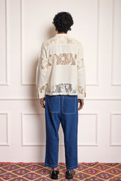 Lace Patchwork Shirt