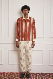 Applique Stripes Shirt