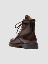 Boss 002 Leather Lace Up Boots